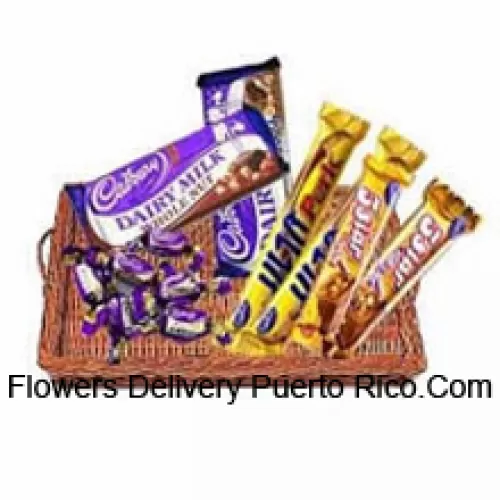 Chocolats assortis emballés (ce produit doit être accompagné de fleurs)